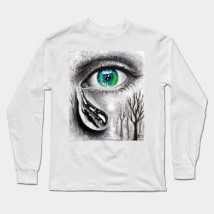 Tears for a lost love Long Sleeve T-Shirt